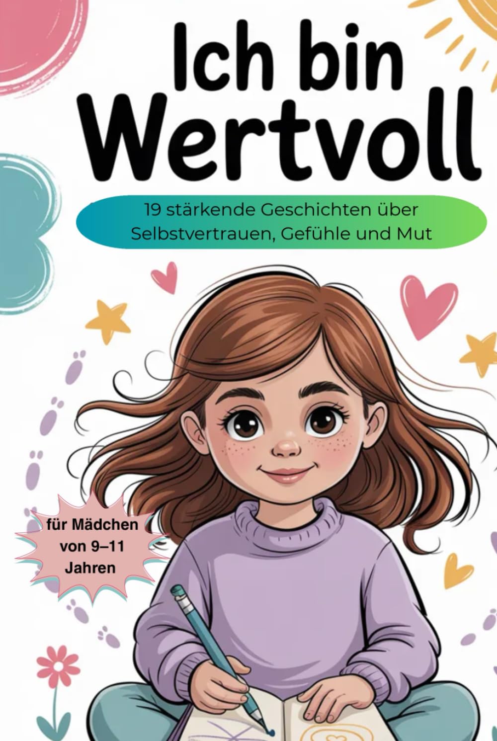 Ich bin wertvoll: 19 stärkende Geschichten für Mädchen von 9–11 Jahren über Selbstvertrauen, Gefühle und Mut