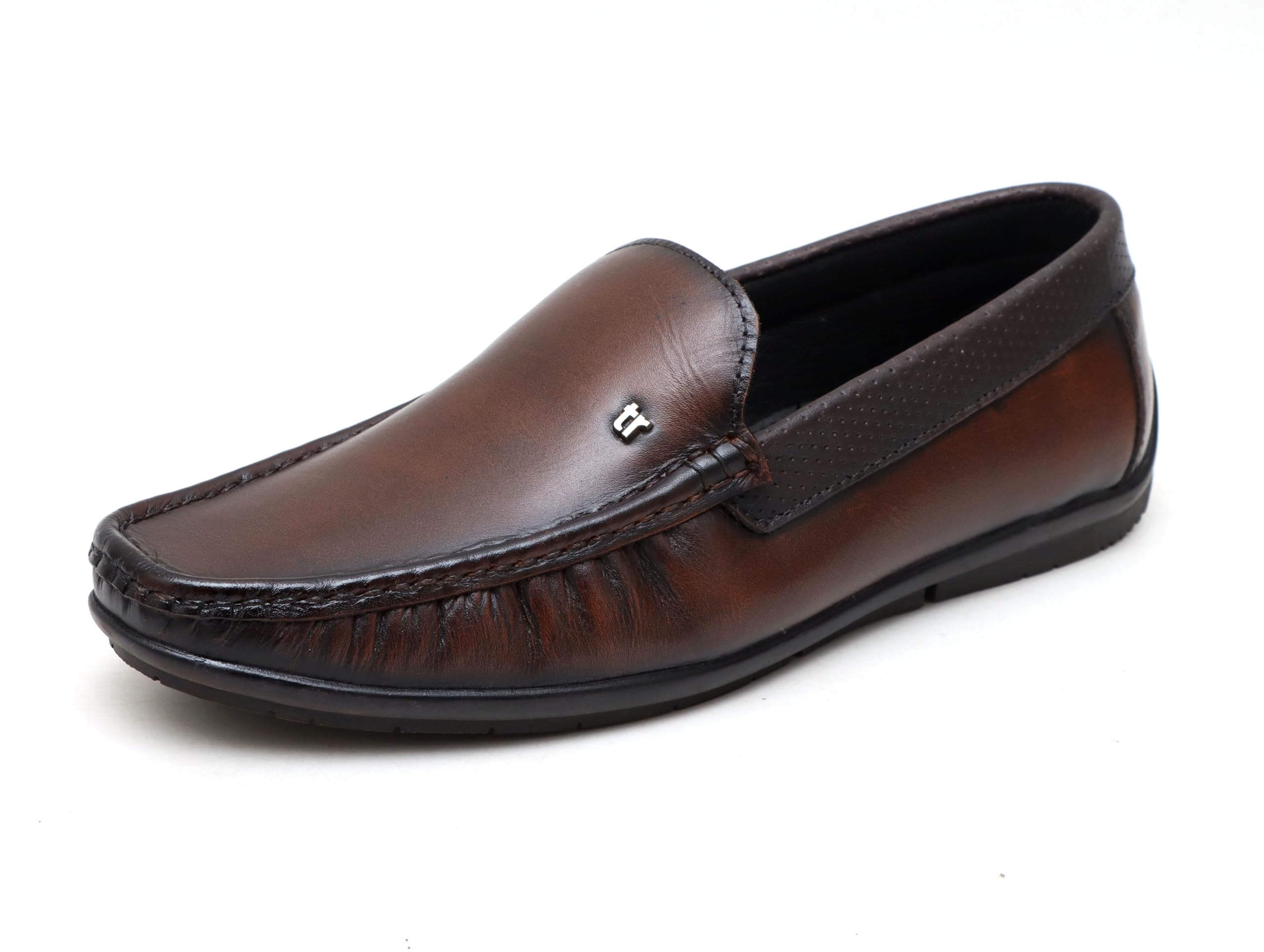 trotter shoes Trotter Goat Leather Casual Slip On Loafers Shoes for Men-picture-24