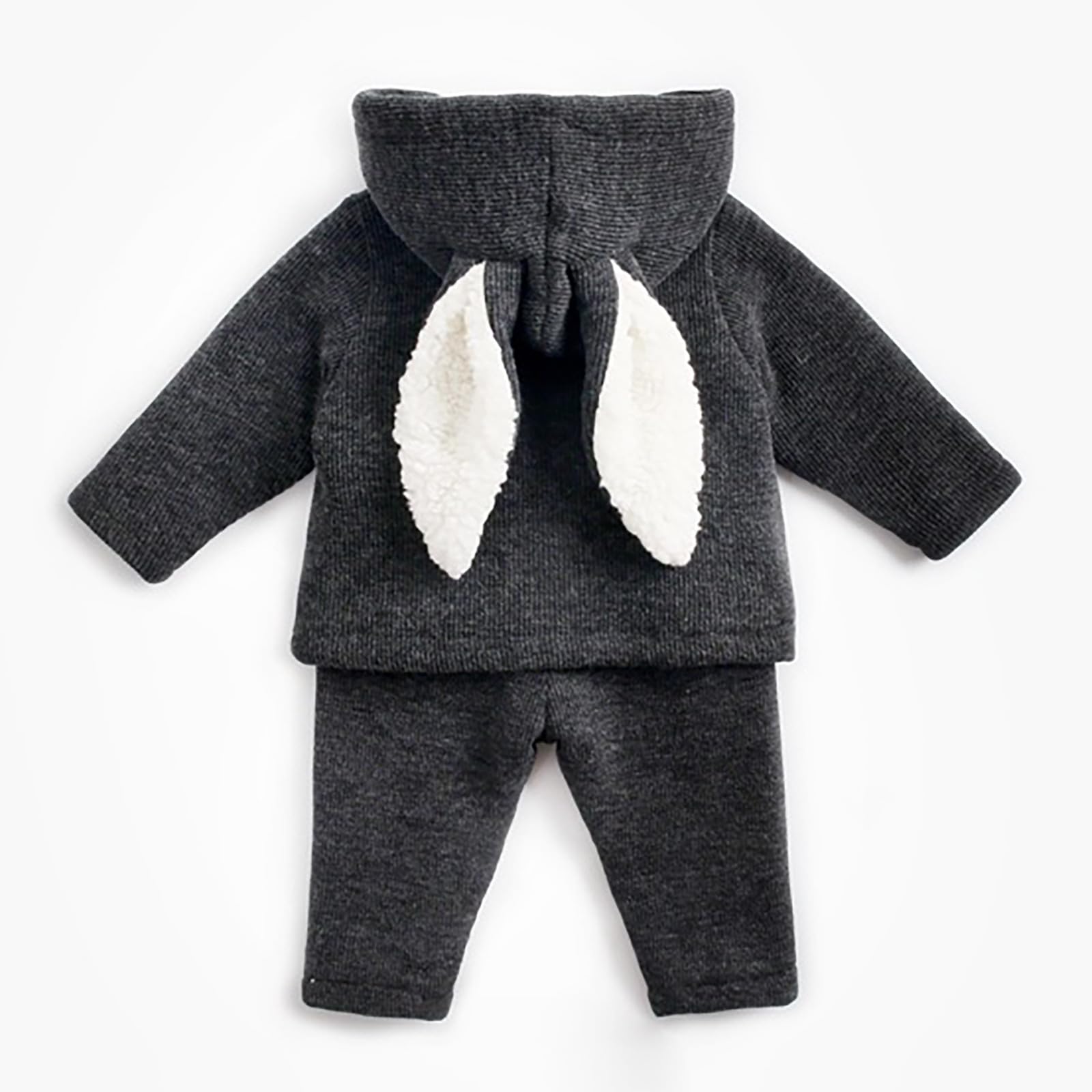 Bebé niños niñas Manga Larga Invierno con Capucha Animados recién Nacido Polar Abrigo cálido Mono Esmoquin De Hombre