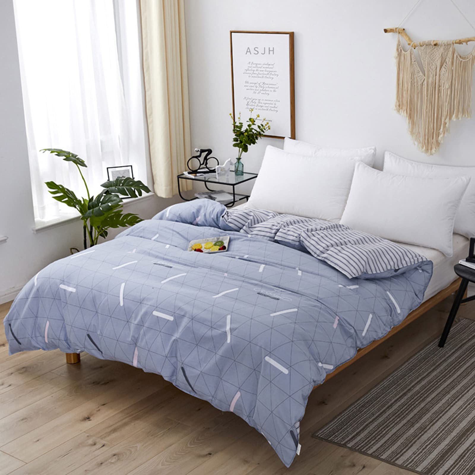 Couette hypoallergénique respirante pour limiter la chaleur au lit