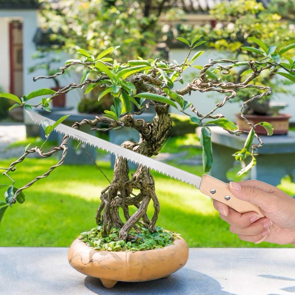 Seghetto per bonsai 325 mm lama stretta a mano attrezzi da giardino