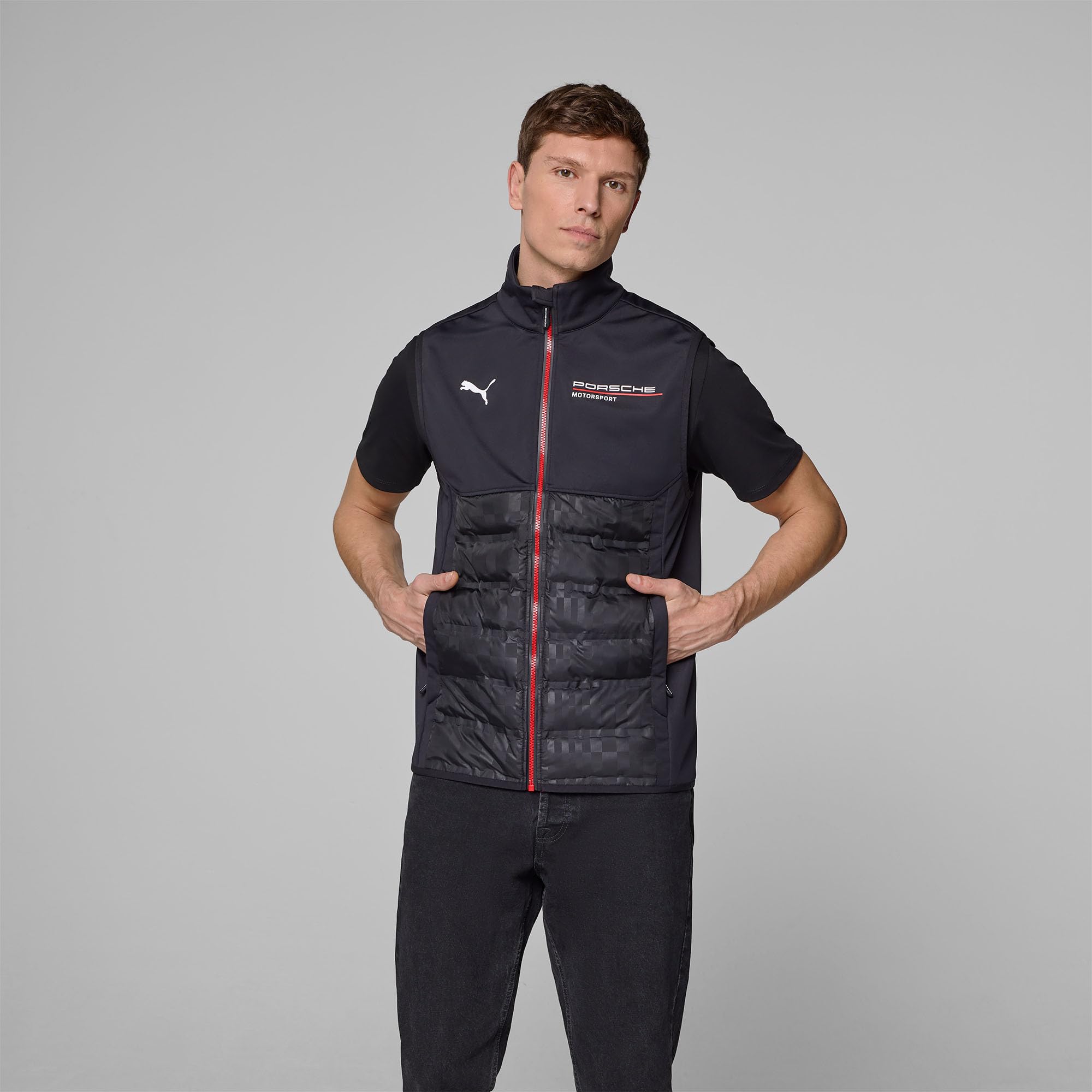 PUMA Porsche Motorsport Gilet del team per uomo - Nero