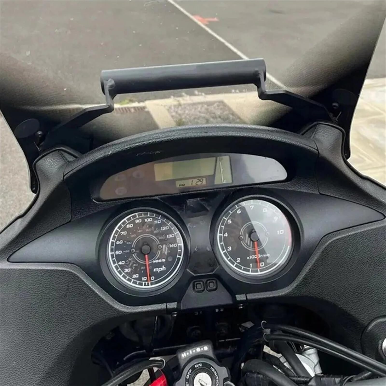 Motocyklowy uchwyt nawigacyjny GPS Uchwyt montażowy do nawigacji GPS do telefonu Do do Varadero XL1000V 2003-2011 Uchwyt na telefon(XL1000VARADERO)