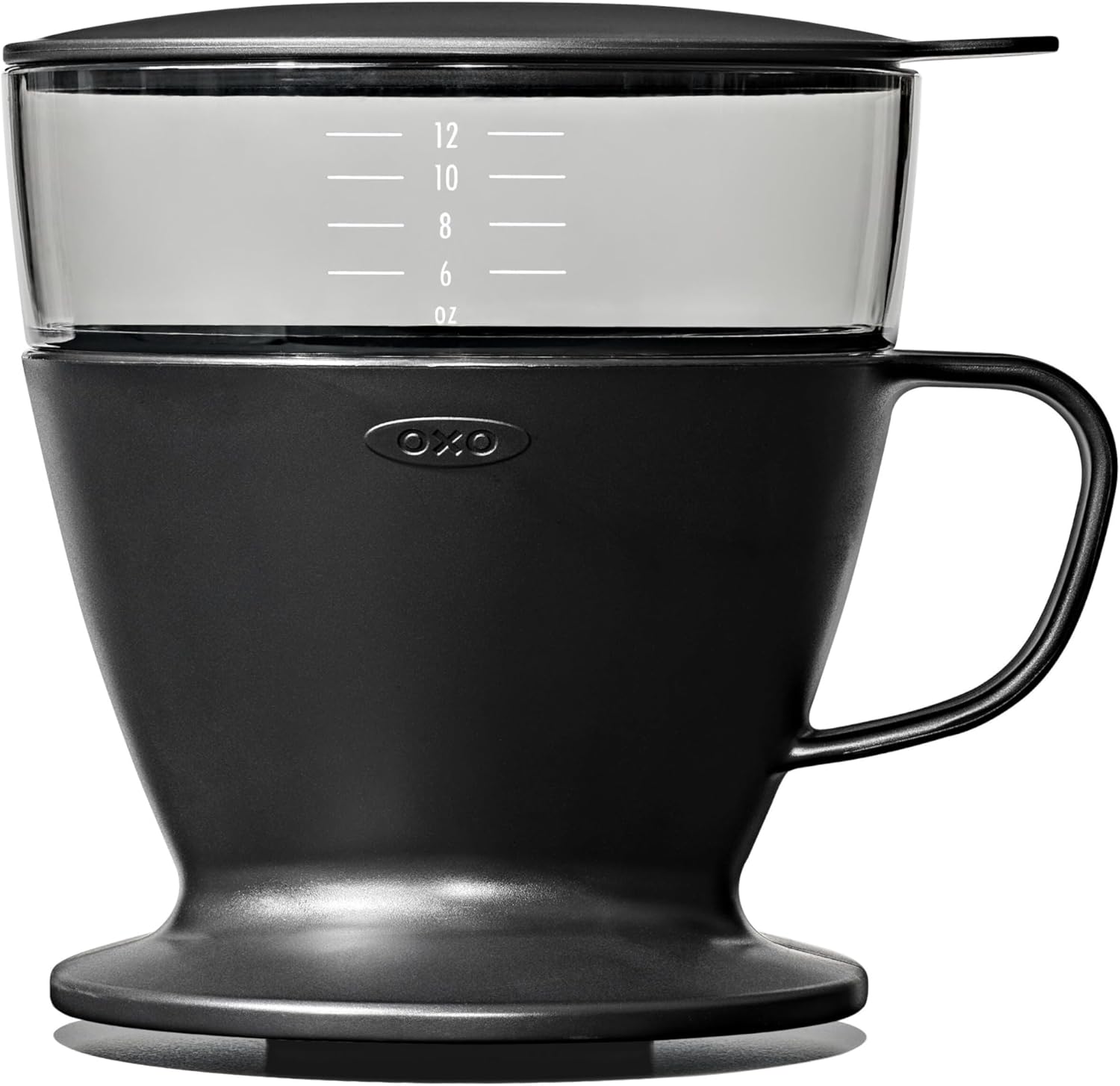 OXO Brew Pour Over Coffee Maker with Water Tank — Matte Black