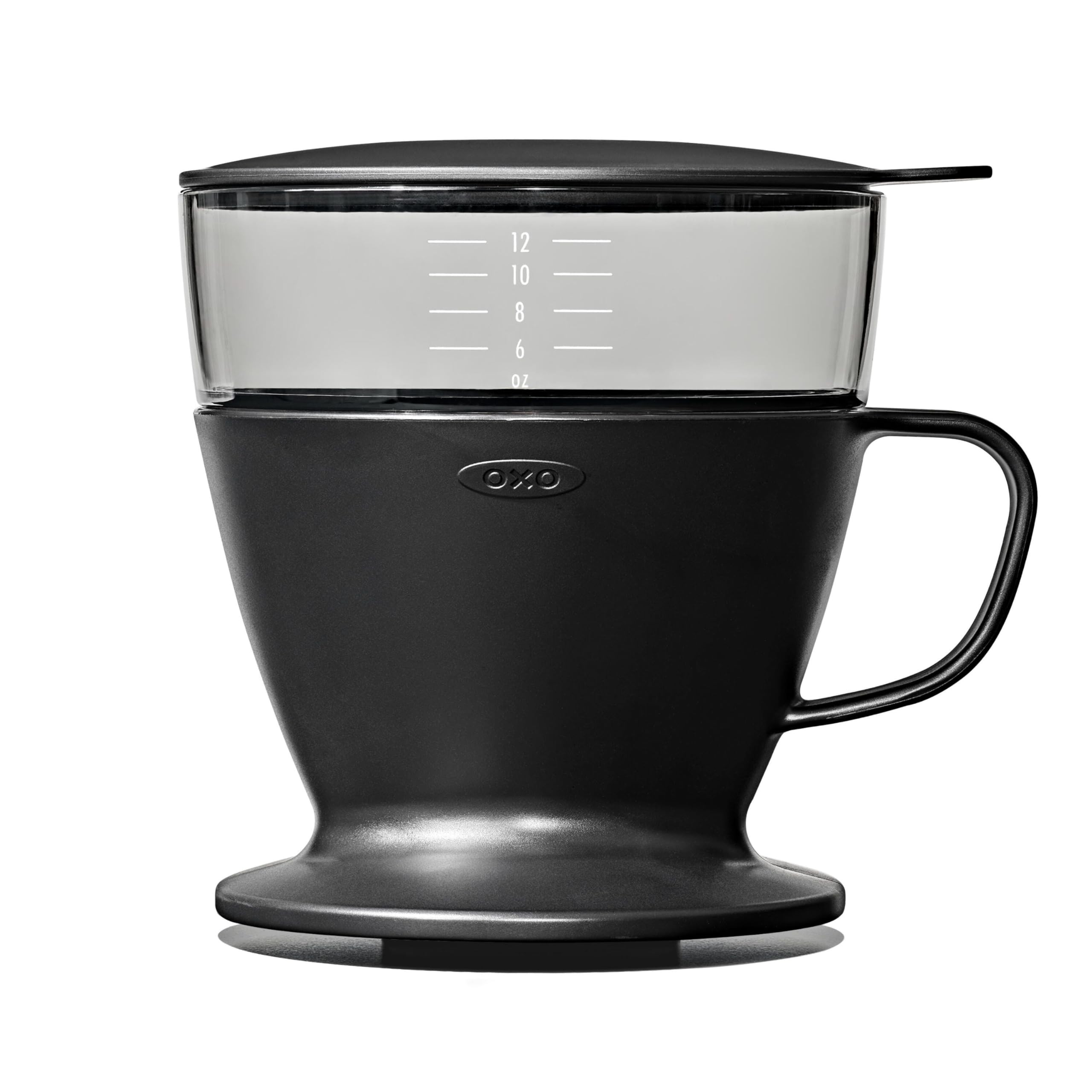 OXO Brew Pour Over Coffee Maker with Water Tank — Matte Black