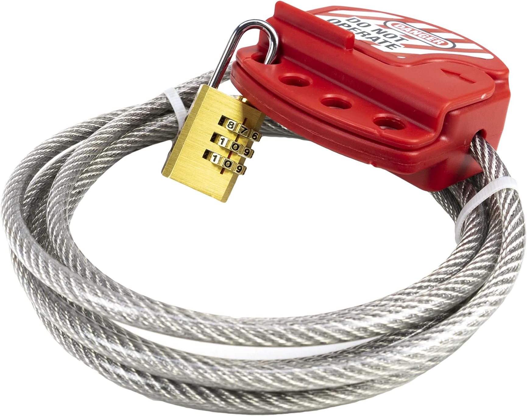 PNI Security Cable with Smart Lock for PNI 400C, 350C, 280C Hunting Cameras, Silver, 2 m