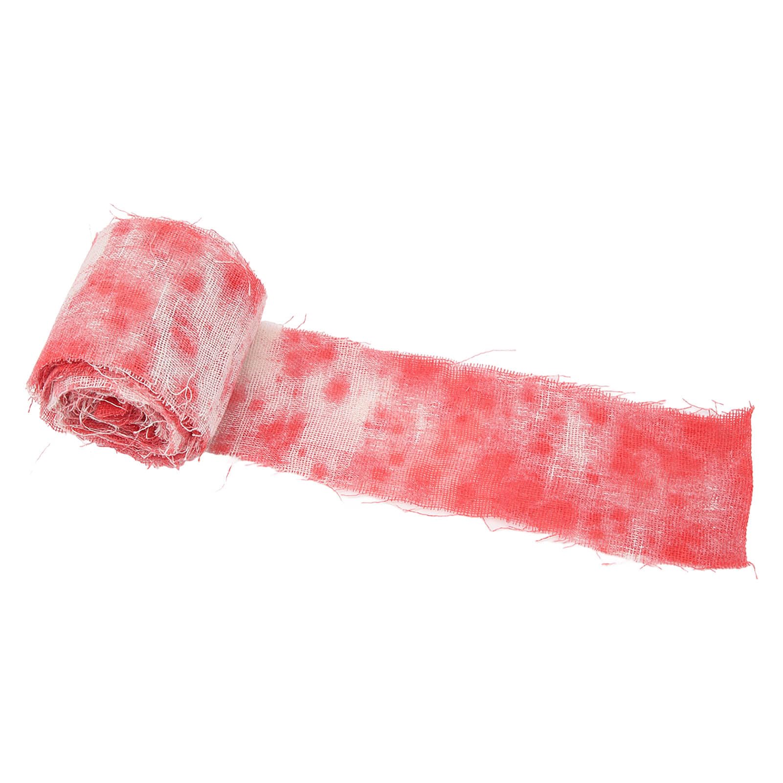 Halloween Bloody Bandage, Wearable Cosplay Bloody Bandage Props Scary Funny Soft for Door for Cosplay Amateurs - Image 4