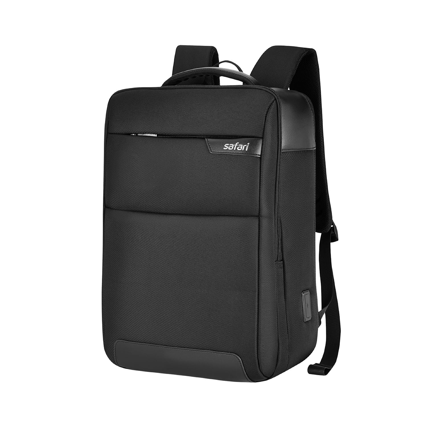 Safari SELECT 25L SUPREME Formal Backpack 17 Inch Laptop Pocket Premium Fabric 180 degree Opening Water Resistant USB Charging, Laptop & Tablet Bag, Backpack for Men & Women, Black (B0D5BHLPQ9) Amazon Price History, Amazon Price Tracker