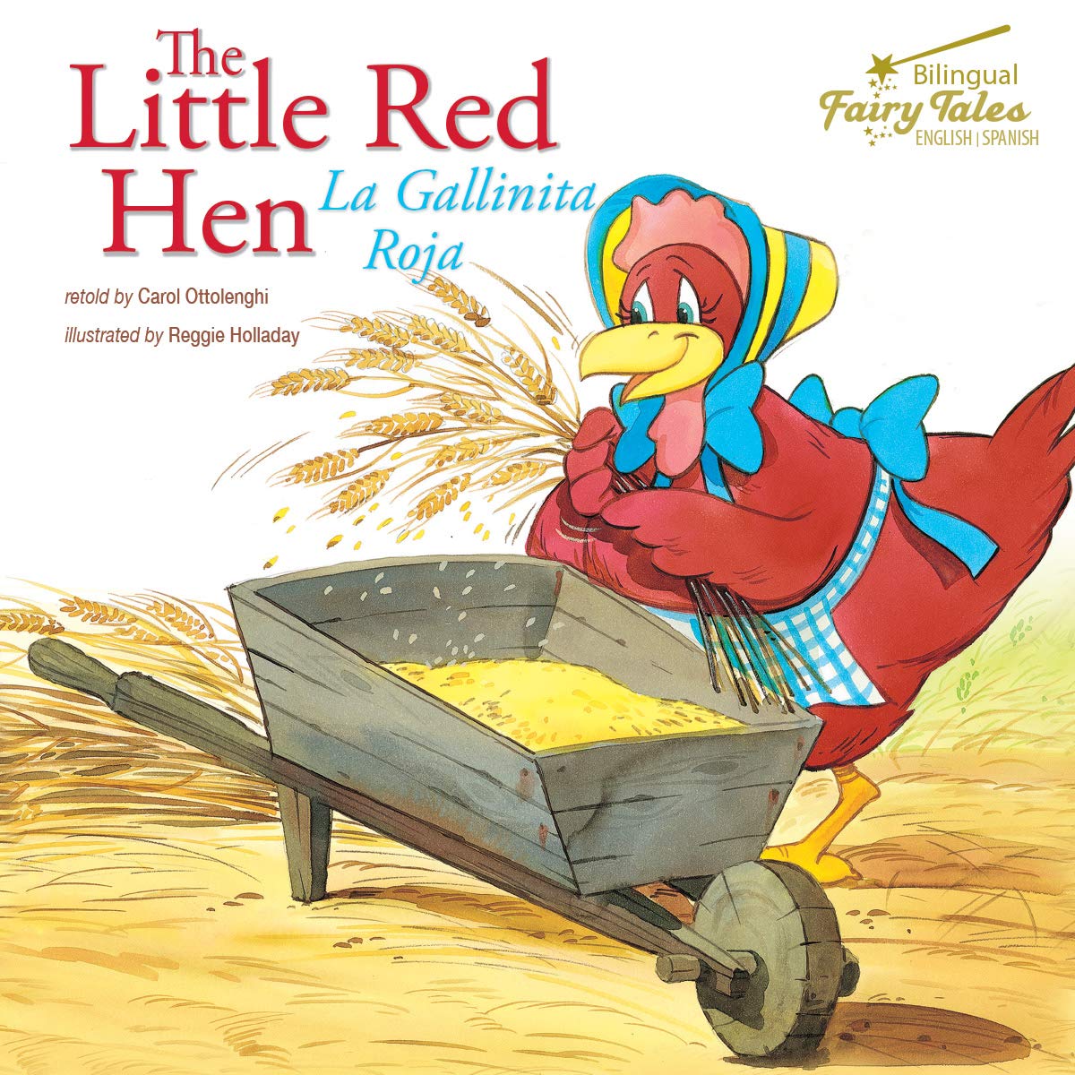 Rourke Educational Media Bilingual Fairy Tales Little Red Hen Reader (English and Spanish Edition)