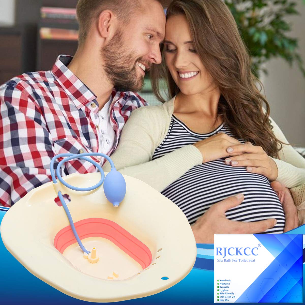 Sitz Bath for Toilet Seat Bartholin Cyst Sitz Bath for Hemorrhoids