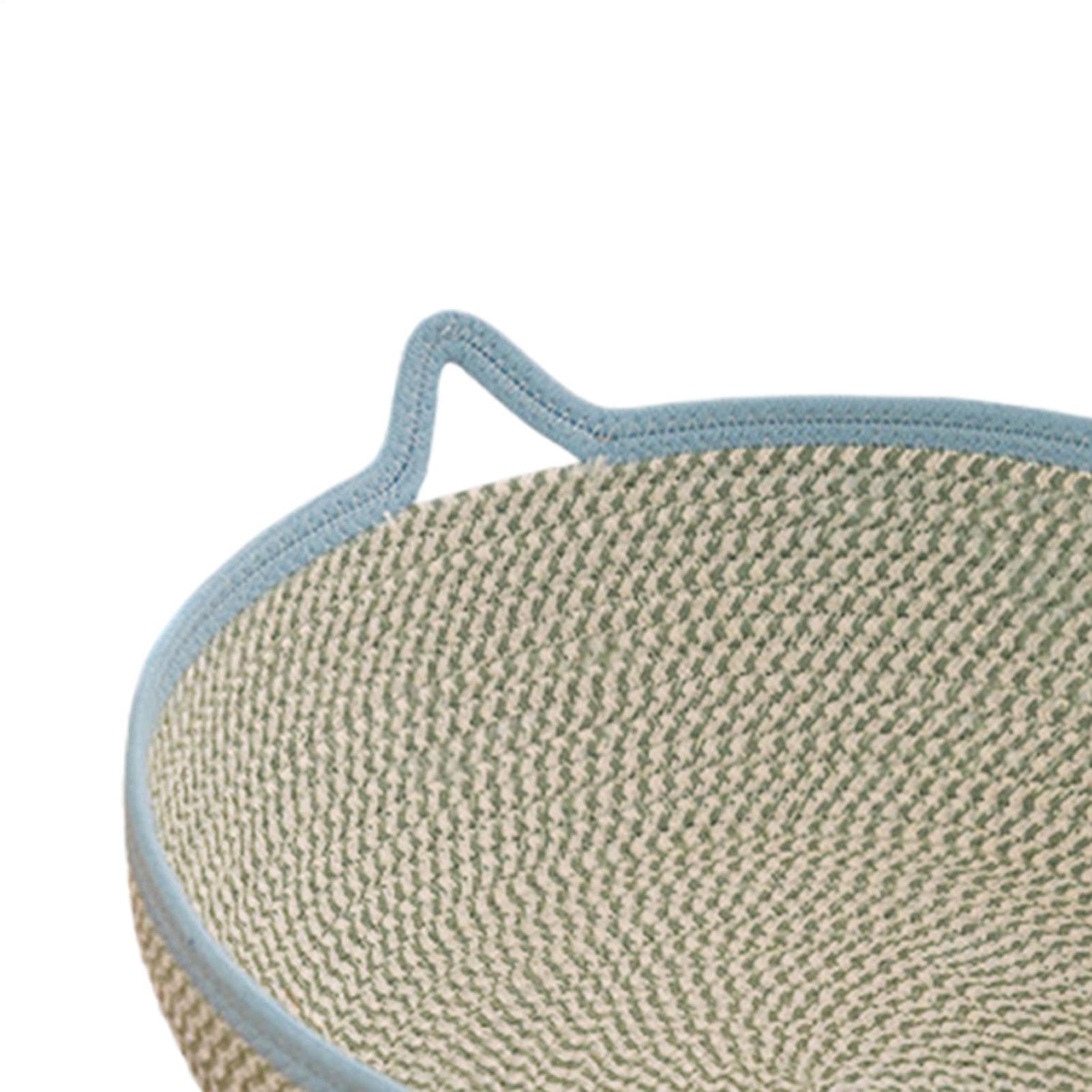 Generisch Camas para gatos para interiores trenzadas a mano | Cama para mascotas para la ocupación de mascotas, viajes, animales, gatitos y todo el año