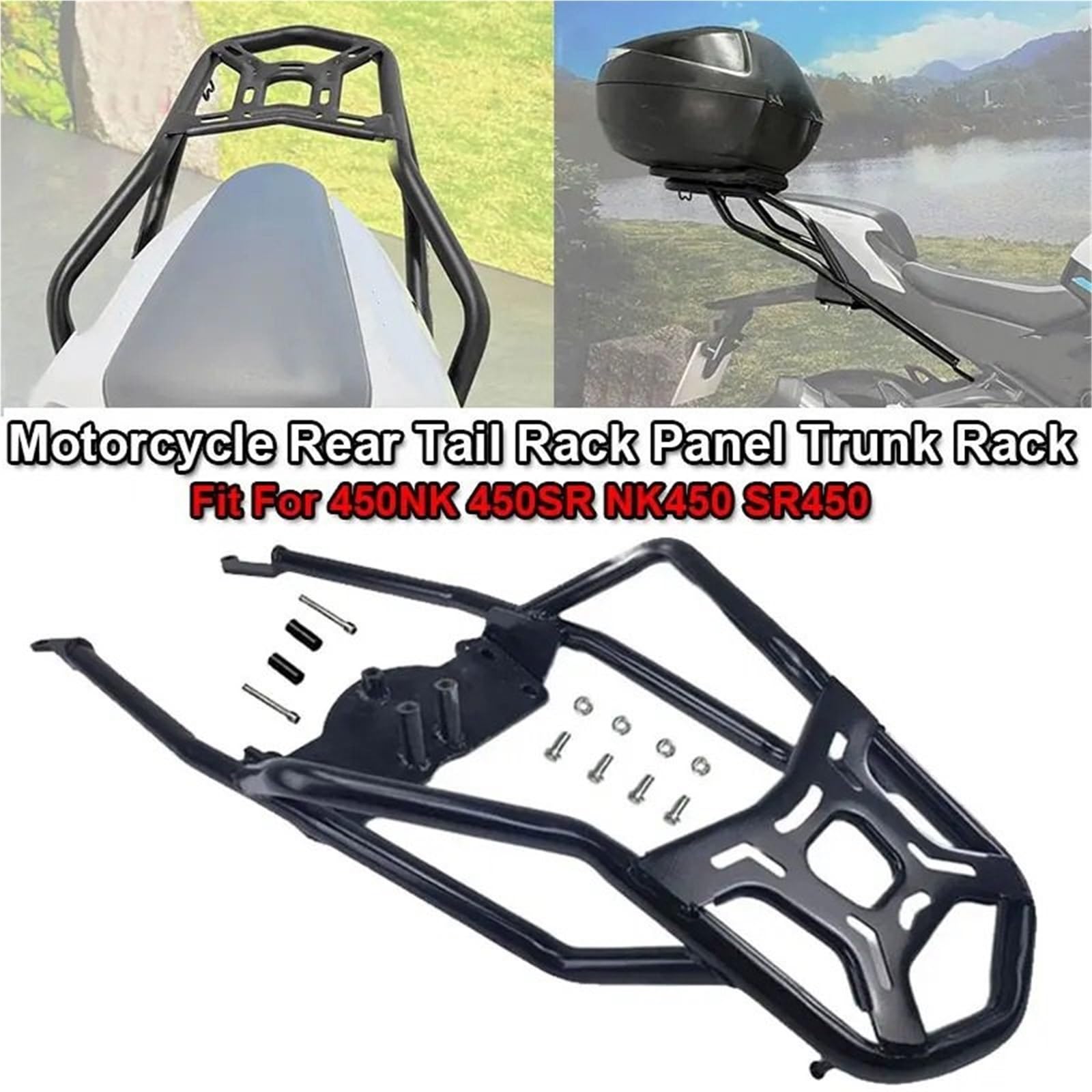 Uchwyt Topcase Do CFMOTO 450NK 450SR 450 NK SR Tylny bagażnik