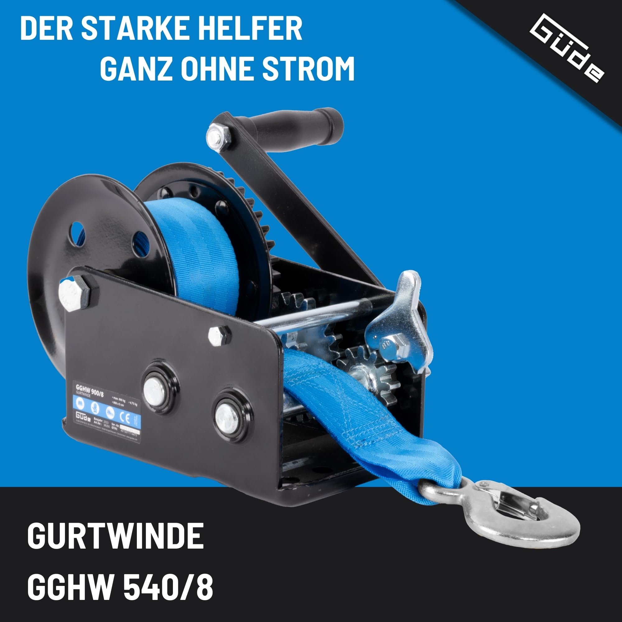 Güde Gurtwinde GGHW 900/8 online kaufen bei BAUHAUS