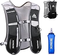 Vista 15 de TRIWONDER - Mochila de hidratación tipo chaleco de 1.45 galones, para correr, maratón, ciclismo y senderismo al aire libre
