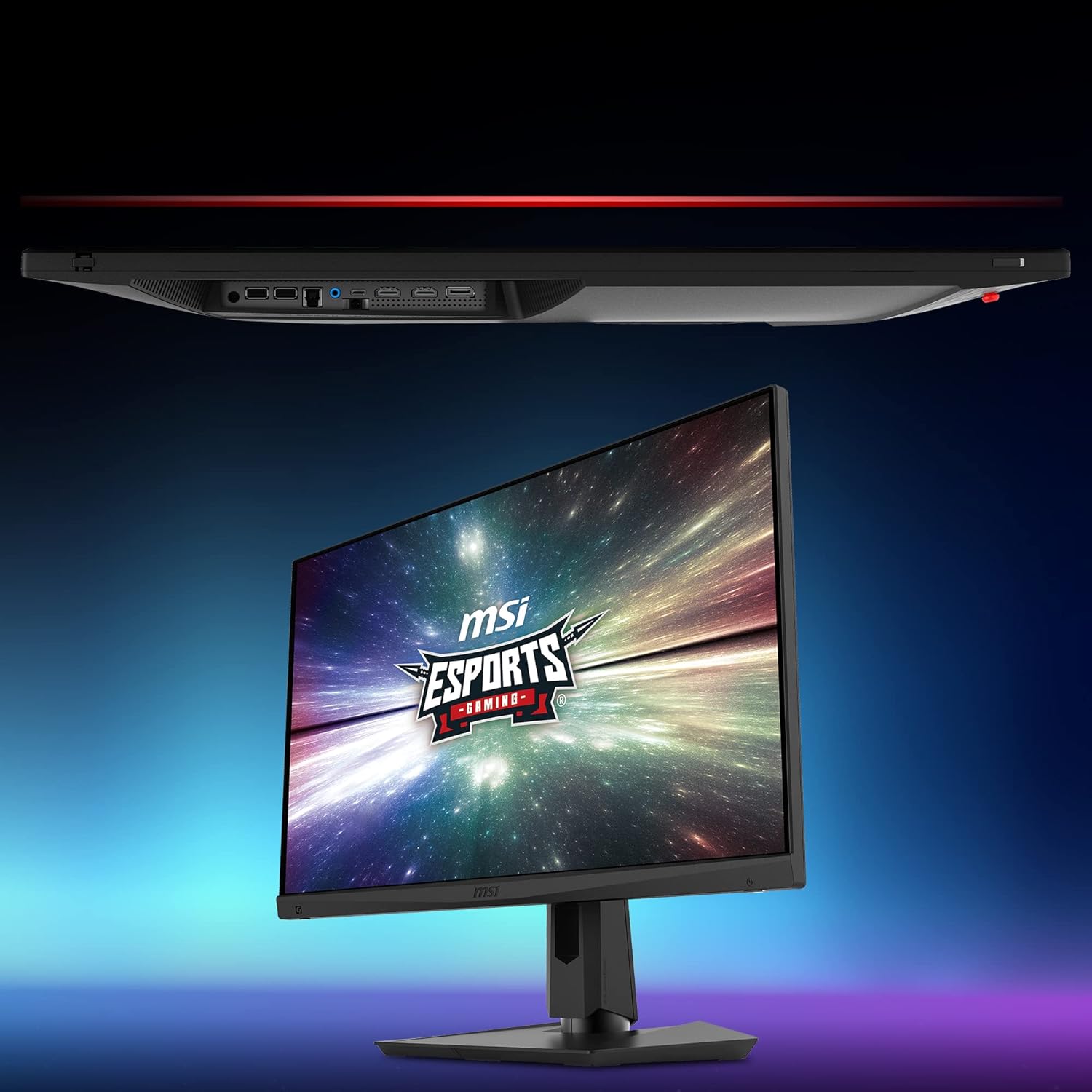 MSI Optix MAG274QRF-QD Monitor Gaming 27 16:9 (WQHD) 2560x1440, Rapid IPS Quantum Dot, 165Hz, 1ms GtG, HDR Ready, G-SYNC compatibile, Night Vision, USB Type-C, Gaming OSD App, VESA 100x100 MSI Optix MAG274QRF-QD Monitor Gaming 27 16:9 (WQHD) 2560x1440, Rapid IPS Quantum Dot, 165Hz, 1ms GtG, HDR Ready, G-SYNC compatibile, Night Vision, USB Type-C, Gaming OSD App, VESA 100x100