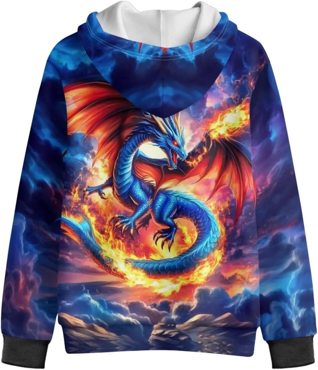 DISNIMO フリースパーカー ボーイズ ジップアップ パーカー スウェットシャツ キッズ フルジッパージャケット フード付き ポ