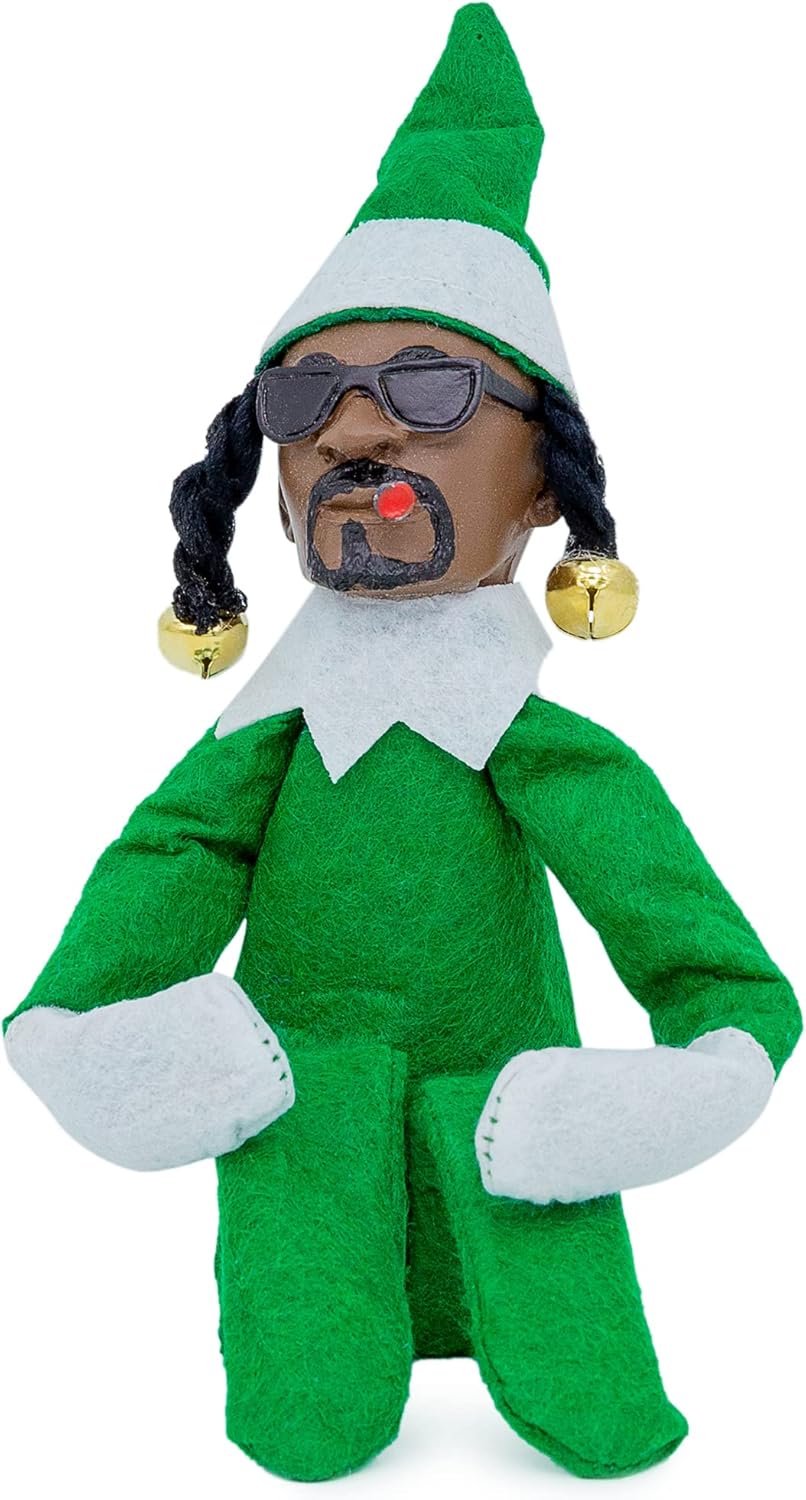 Christmas Doll, 11.8in Artists Souvenir Shelf Doll, Christmas Plush