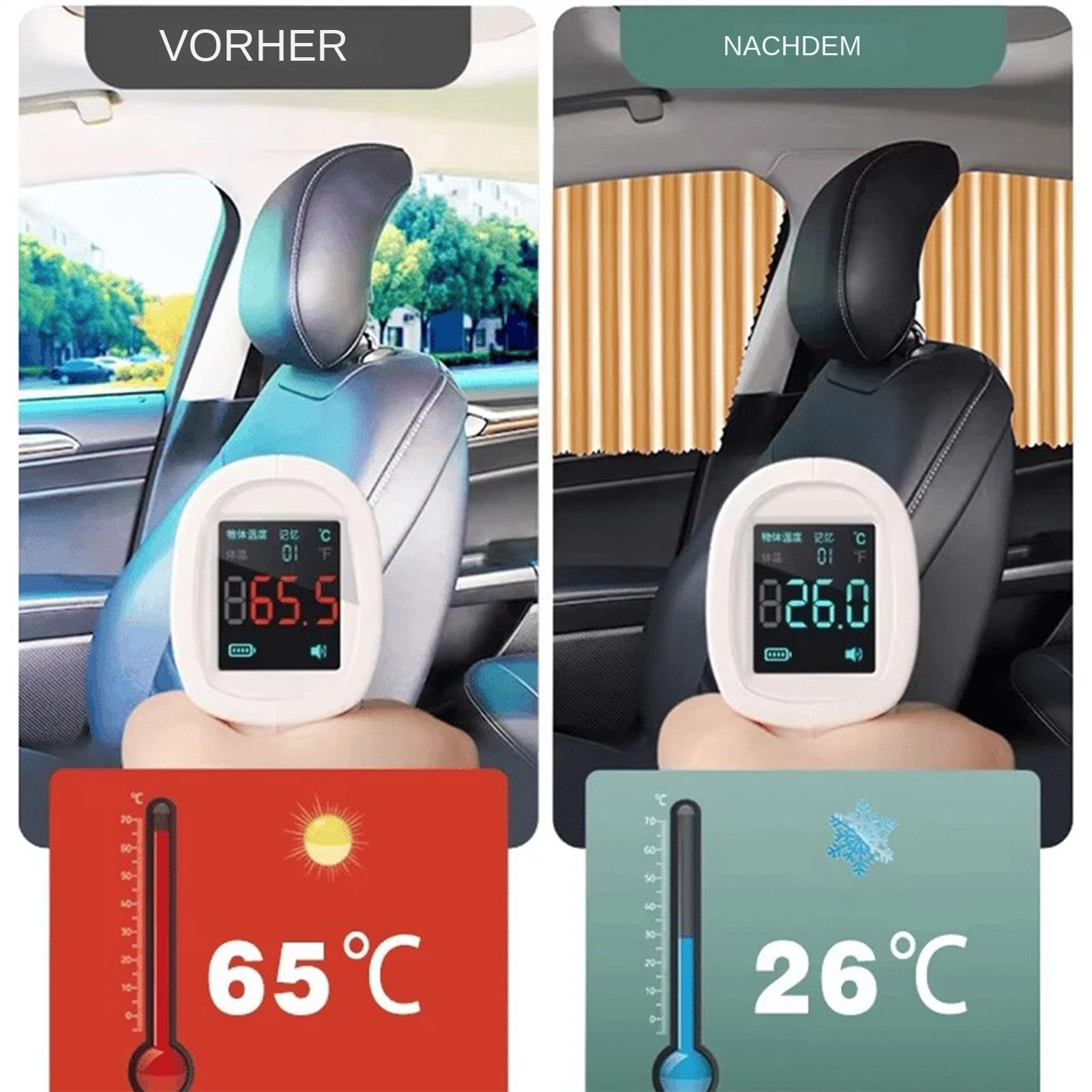 Parasole Laterali Per Finestrini Auto Copertura Oscurante Magnetica | Coprifinestrini Auto Per Suv E Furgone Viaggio Pendolarismo Quotidiano Guida Lunga All'Aperto Road Trip Parcheggio