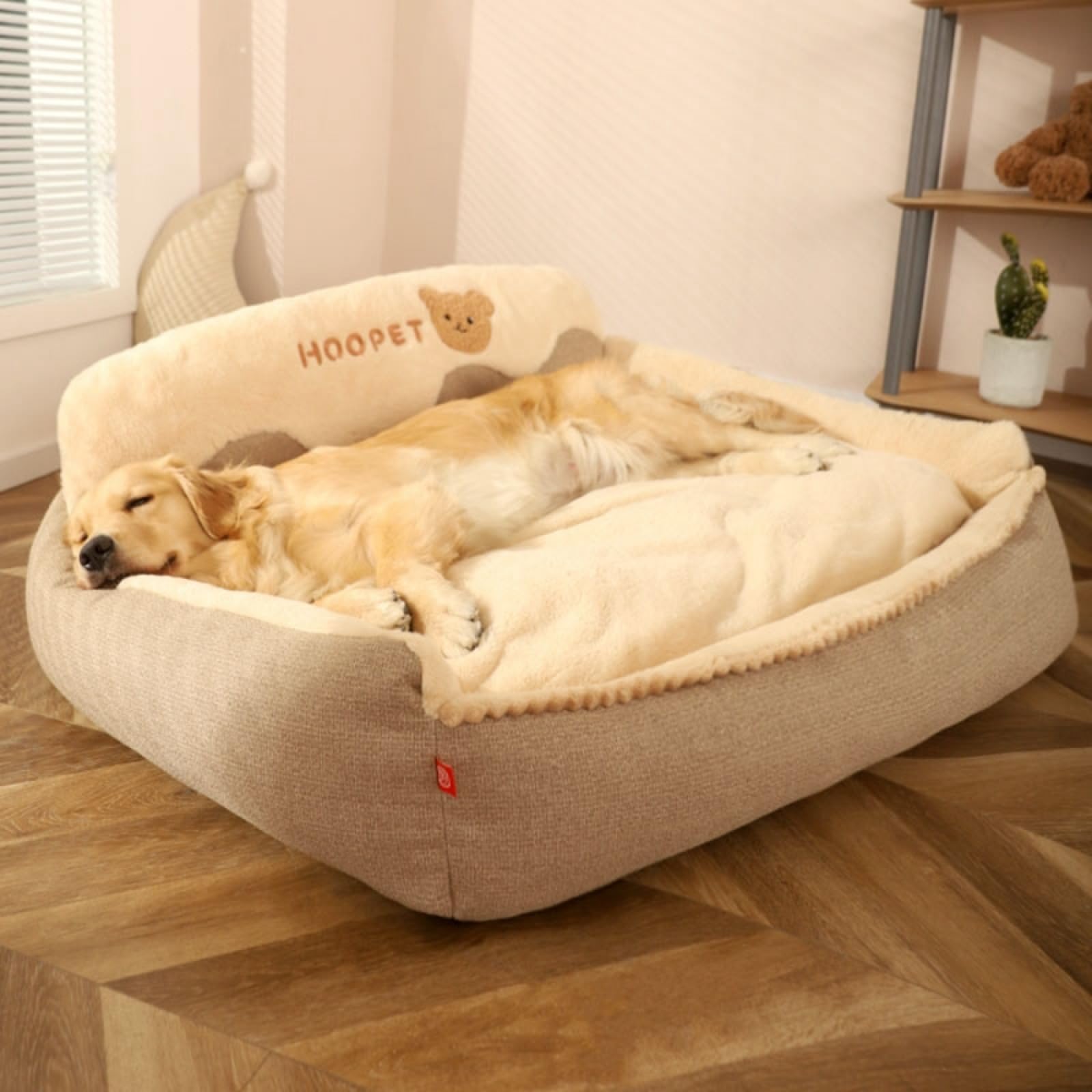 Amazon | ペットベッド 大型犬ベッド ドッグ 猫ベッド 犬ベッド マット