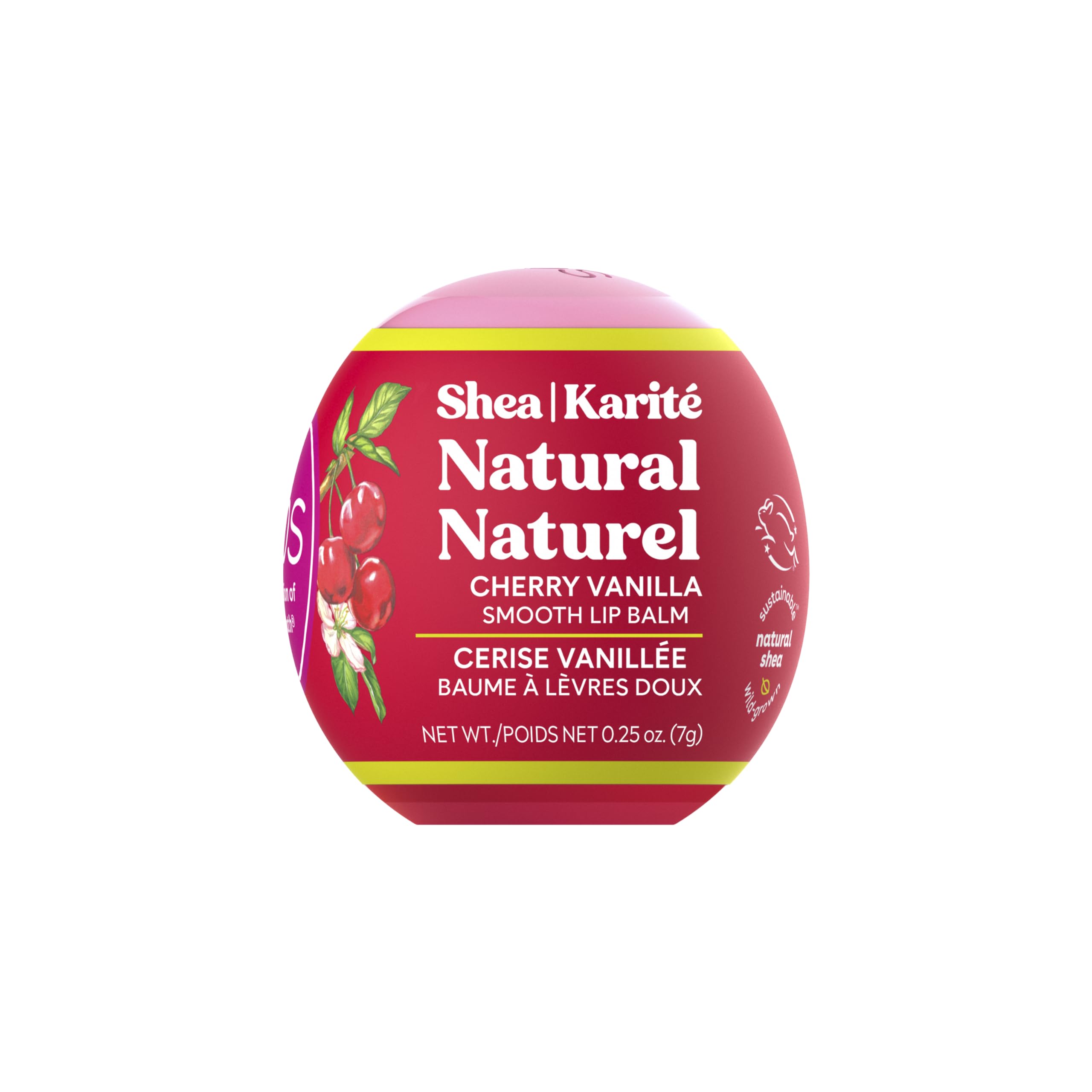 eos Super Soft Shea Lip Balm Sphere - Cherry Vanilla | 0.25 oz