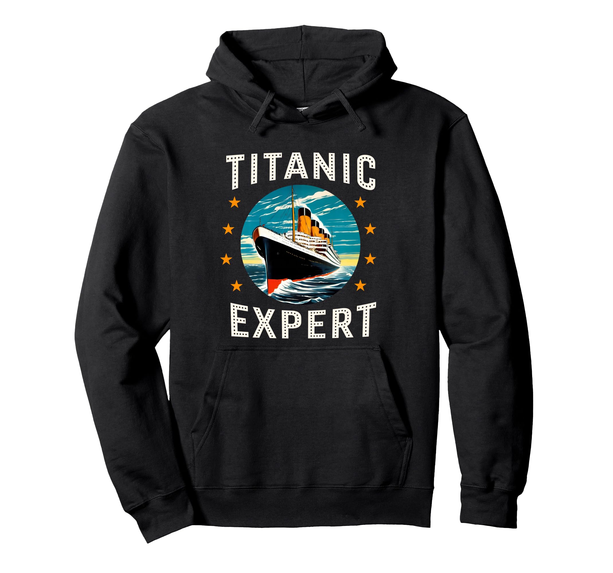 Titanic Expert Funny RMS Titanic Birthday Merch Kids Boys Pullover Hoodie