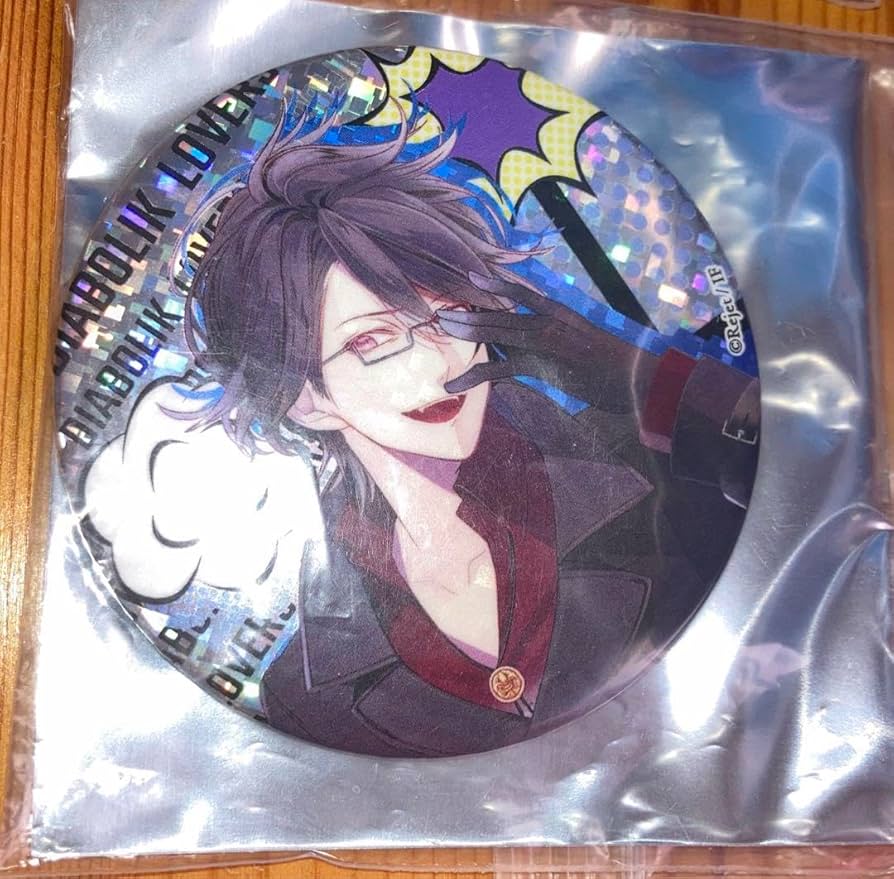 DIABOLIK LOVERS 水戸 限定 逆巻 レイジ 缶バッジ ホロ