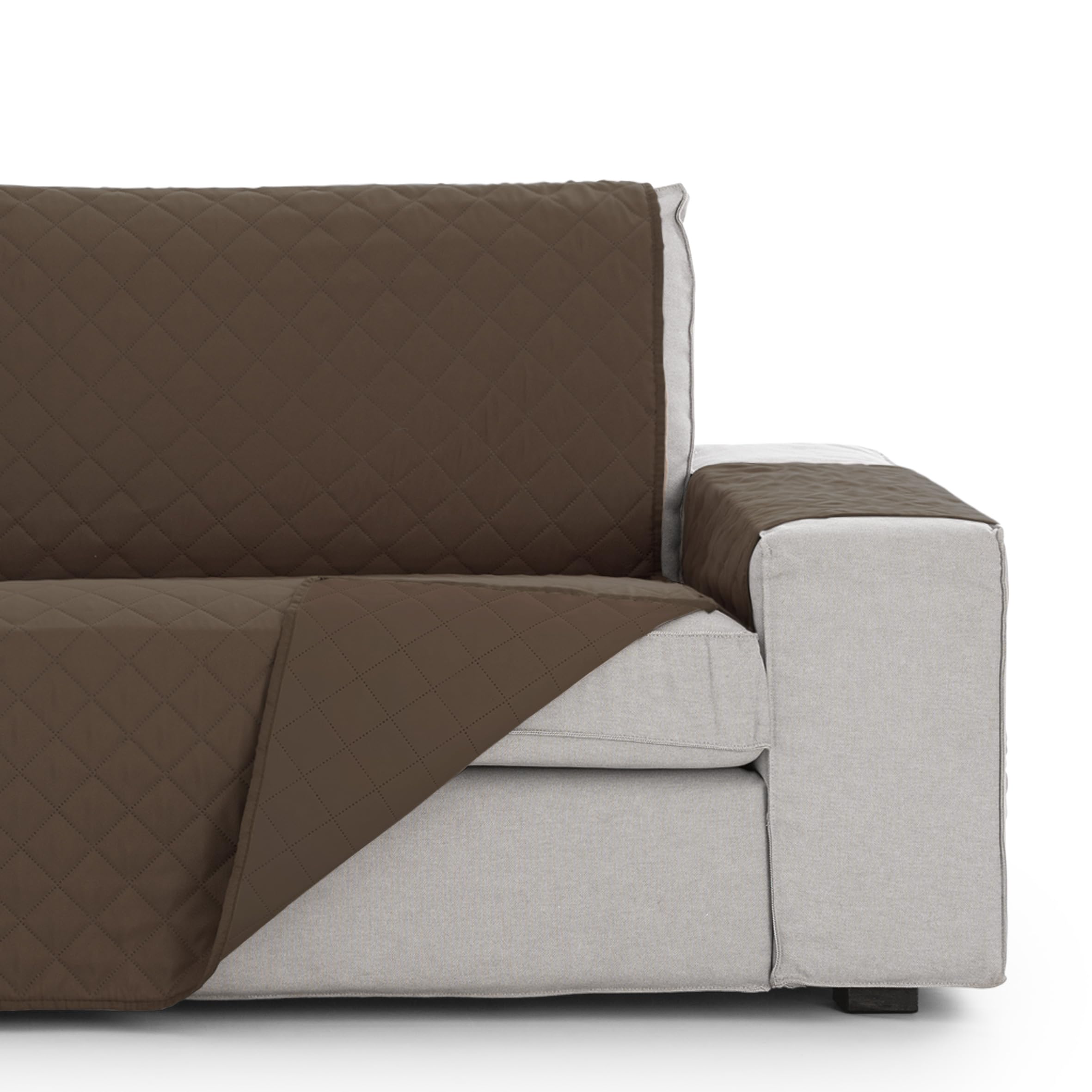 Milica | Funda Sofá Chaise Longue Relax a Medida con Chaise Izquierdo o Derecho | Protector Acolchado Michelle Lavable, Personalizable y Suave | Cubre Sofá para Relax Eléctrico o Fijo