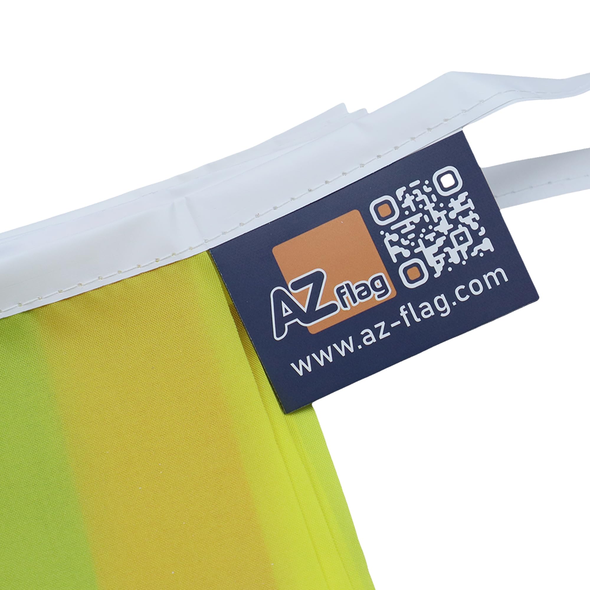AZ FLAG Guirnalda 6 Metros, 20 Banderas de Ecuador 21x15 cm, Bandera Ecuatoriana 15 x 21 cm - Banderines — view 3