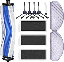 Neutop 11pcs Replacement Accessories EcoBax N20 Pro Plus Side Brush Main Brush Filter Mop Pad Accessories Kit Compatible with Ecovacs deebot N20 / N20 Plus / N20 Pro Plus Robot Vacuum Replacement
