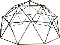 Lifetime Geometric Dome Climber Play Center Earthtone - Durable 5ft Backyard Jungle Gym for Kids Ages 3-10