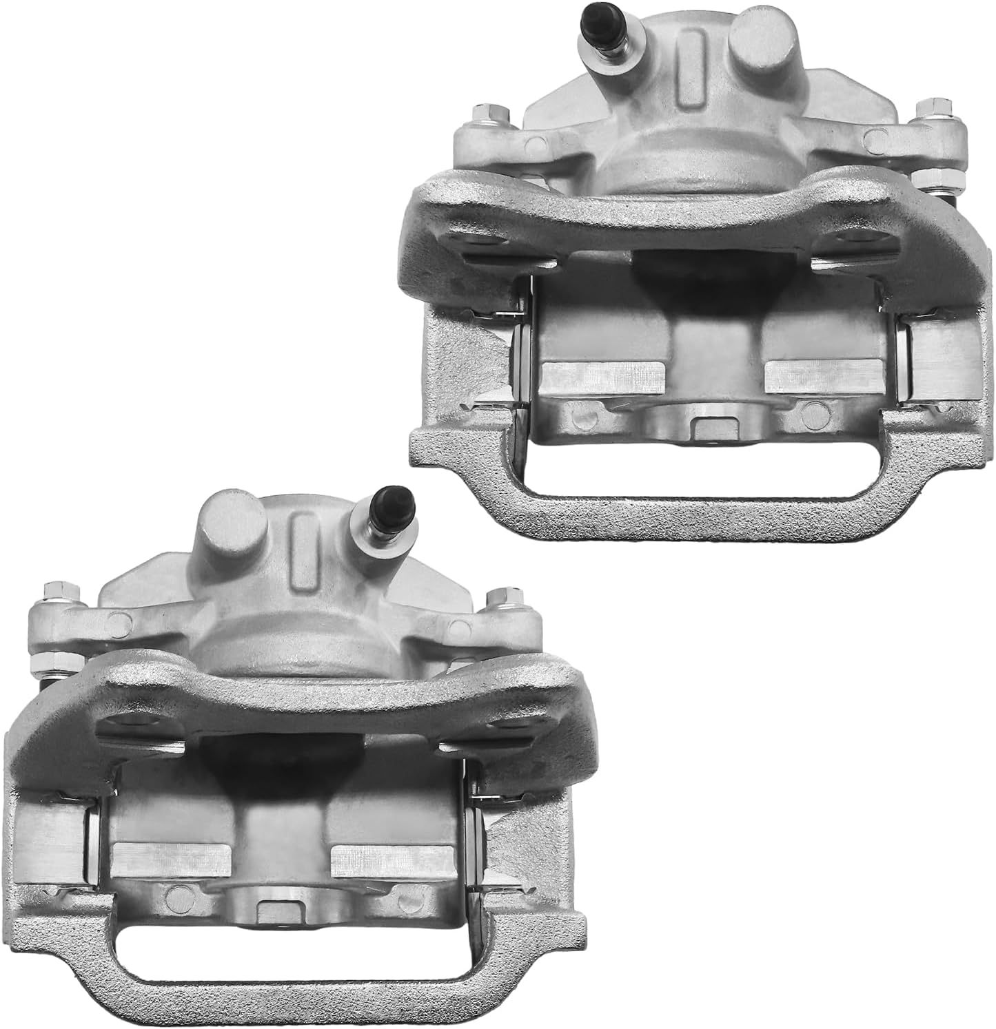 Rear Brake Calipers Assembly with Bracket Compatible with Select Cadillac, Chevy and GMC Models - Escalade, Avalanche, Silverado 1500, Suburban 1500, Tahoe, Sierra 1500 and more|Rear Caliper