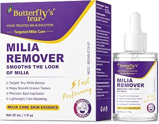 Milia Remover 1% Salicylic Acid for Acne | for Face & Eyelids,Acne & Milia Spot Serum, Fragrance-Free