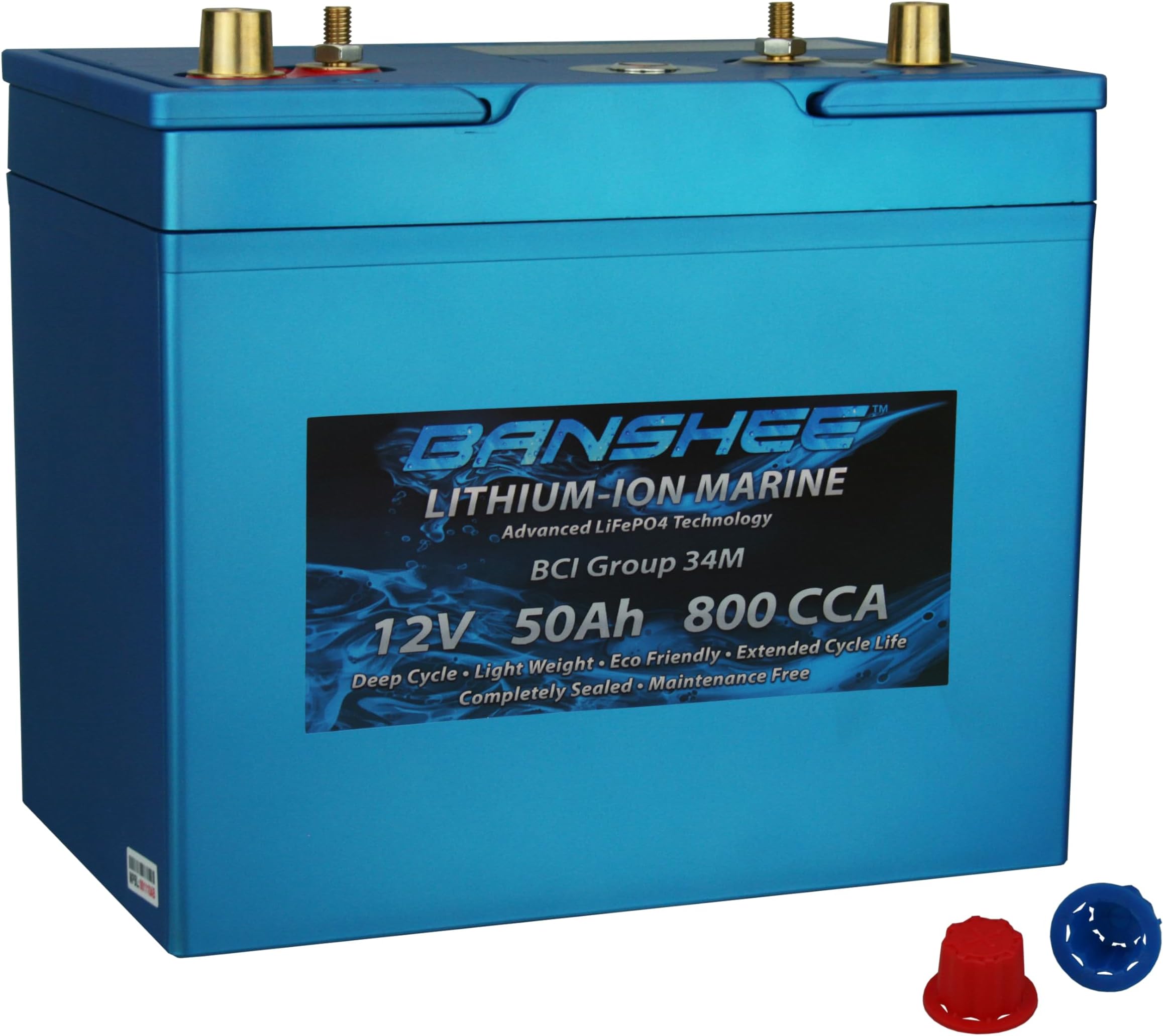 Dual Purpose Deep Cycle Lithium Marine Trolling Battery