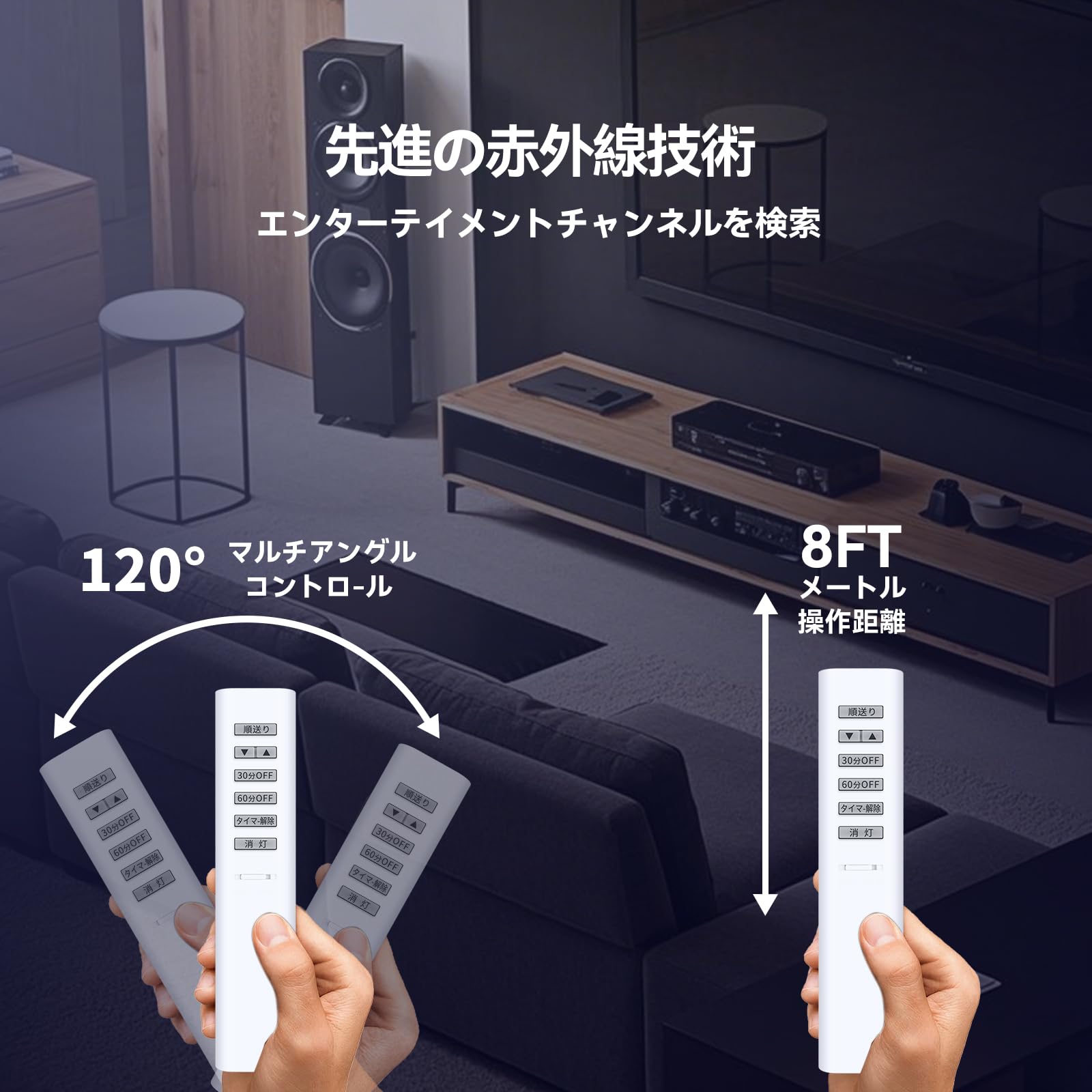 Amazon | シーリングライトリモコン 49KE0175-(KRF-TB-7A) for KOIZUMI