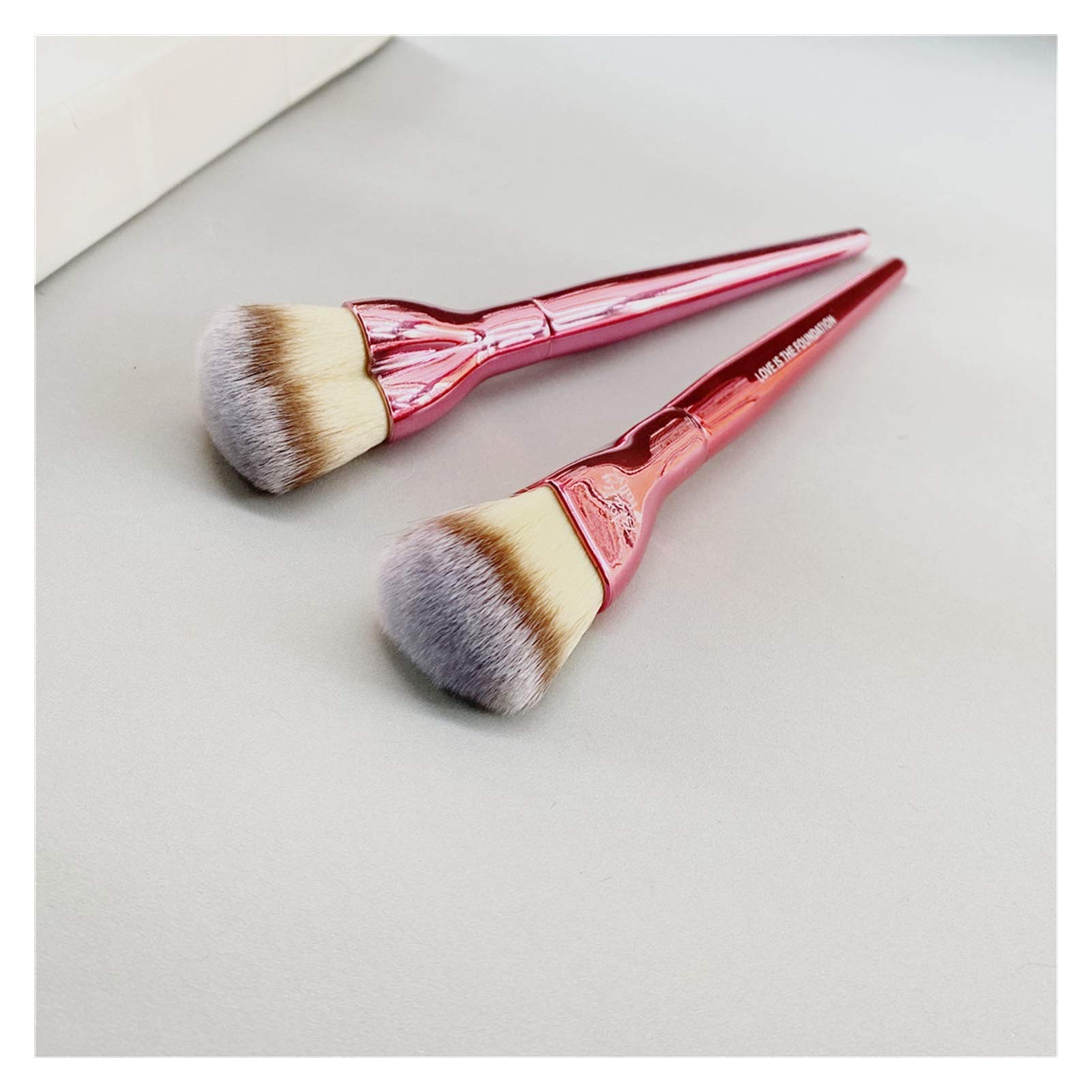 Make-up Pinsel Make-Up Pinsel Rosa Herz Geformt Weiche Flüssigkeit Creme Pulver Stiftung Airbrush Kosmetik Schönheit Werkzeug ( Handle Color : IT LOVE mini )
