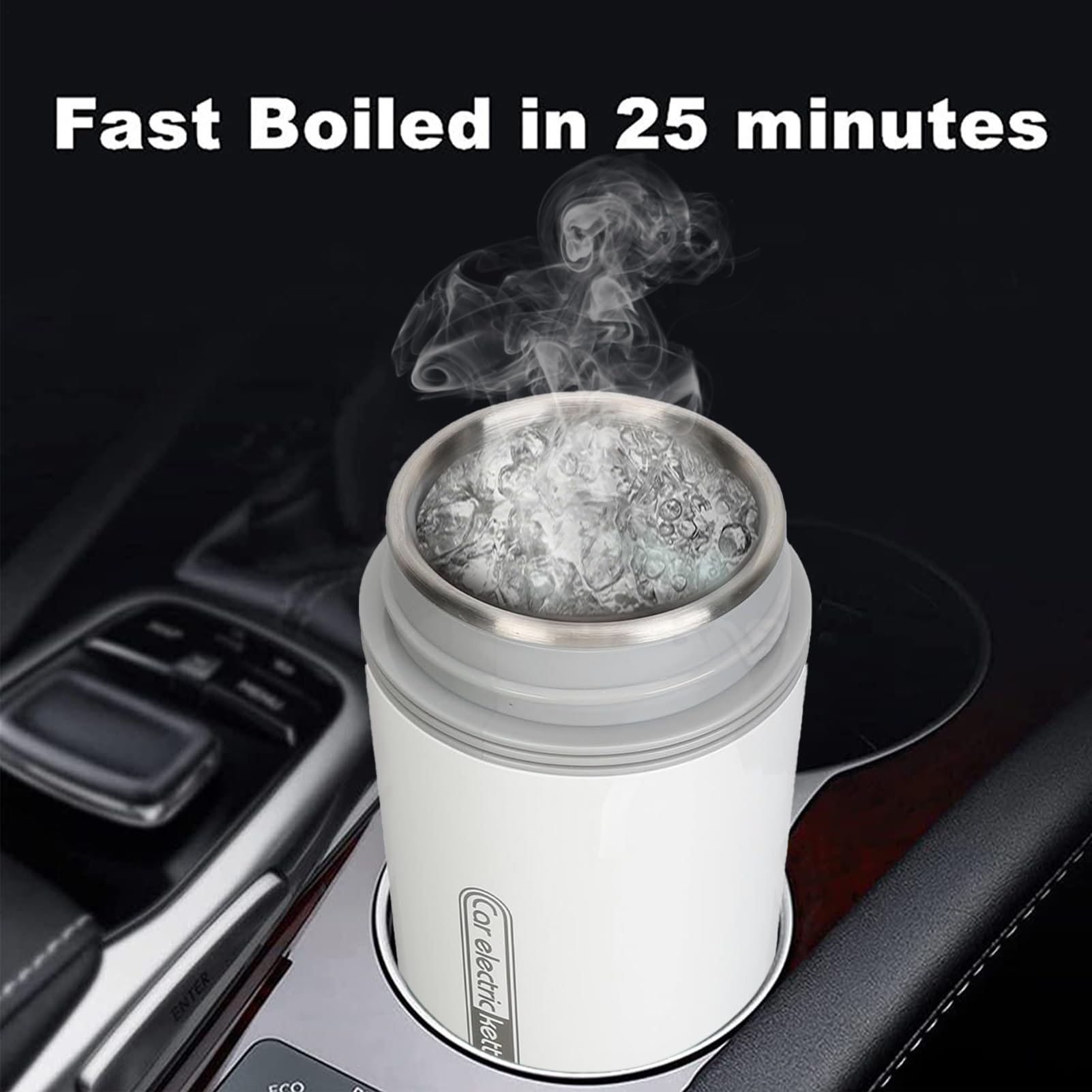 Bouilloire Voiture 12V Bouteille chauffante électrique à ébullition 12V