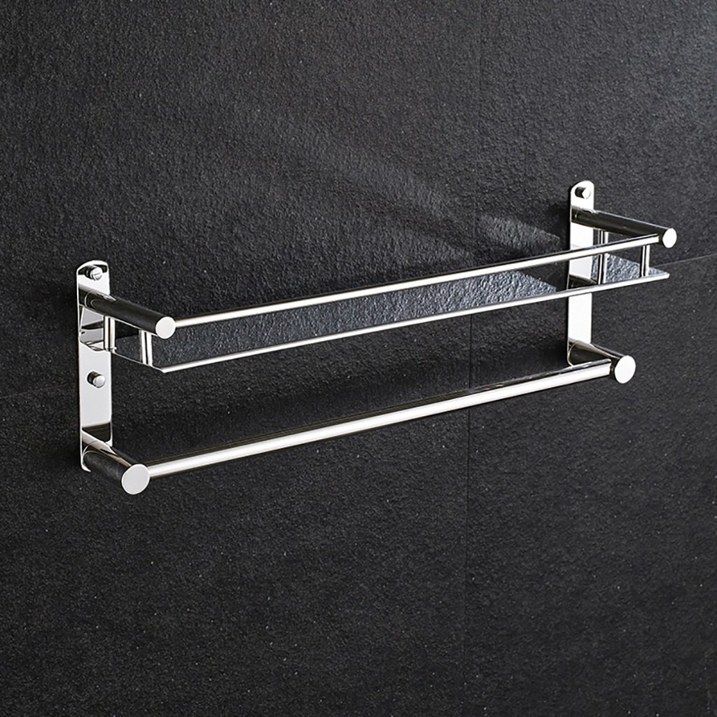 Badkamer plank 304 RVS Handdoek Rack Badkamer muur Set Badkamer wastafel Rack Duurzaam