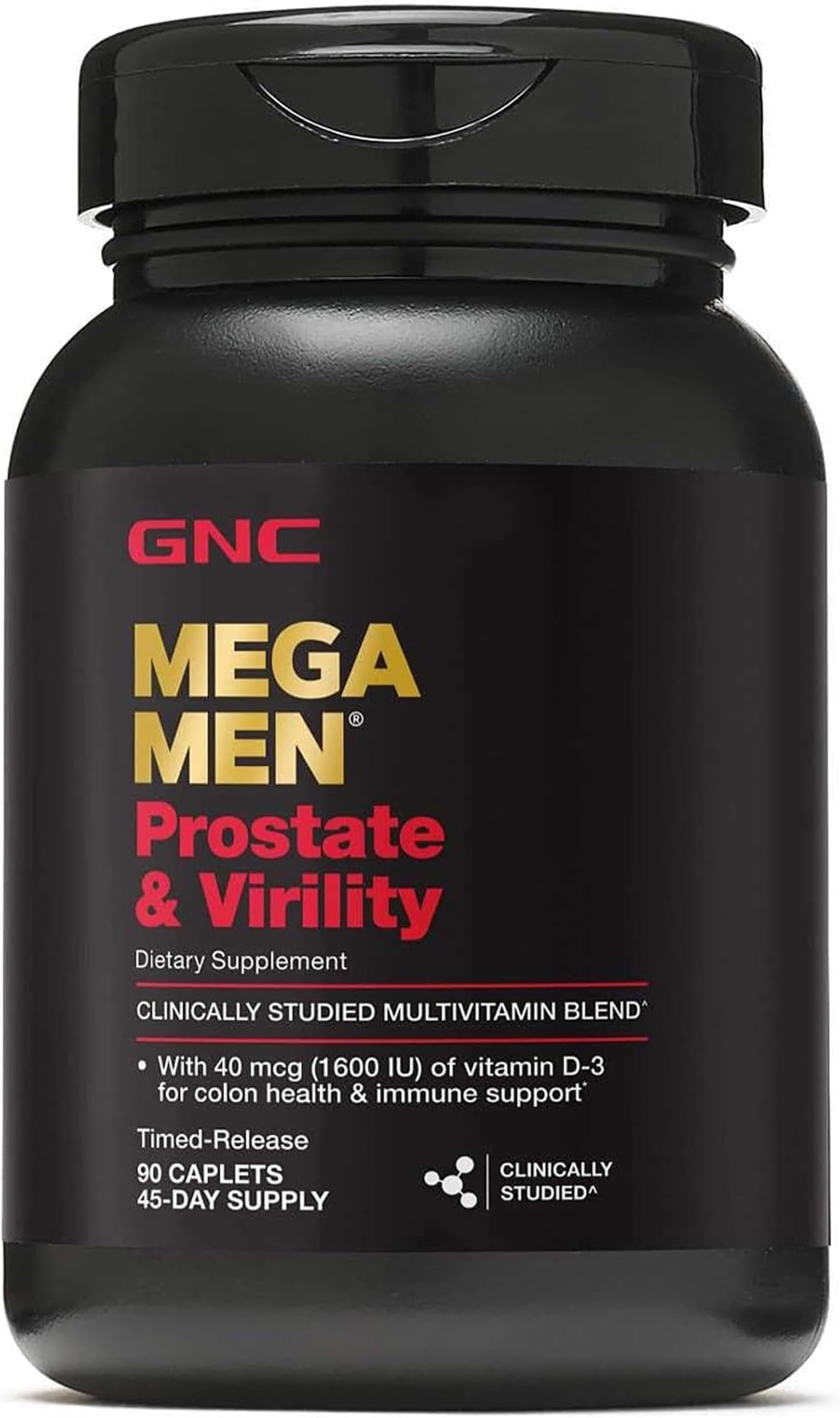 GNC Mega Men Prostate and Virility Multivitamin for Men, Supports Optimal Sexual Health and Prostate Health, 90 Count