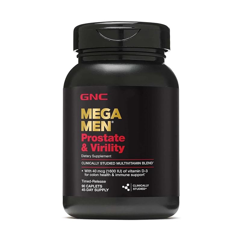 GNC Multivitamínico para homens com arginina e blend de ervas, 90 comprimidos
