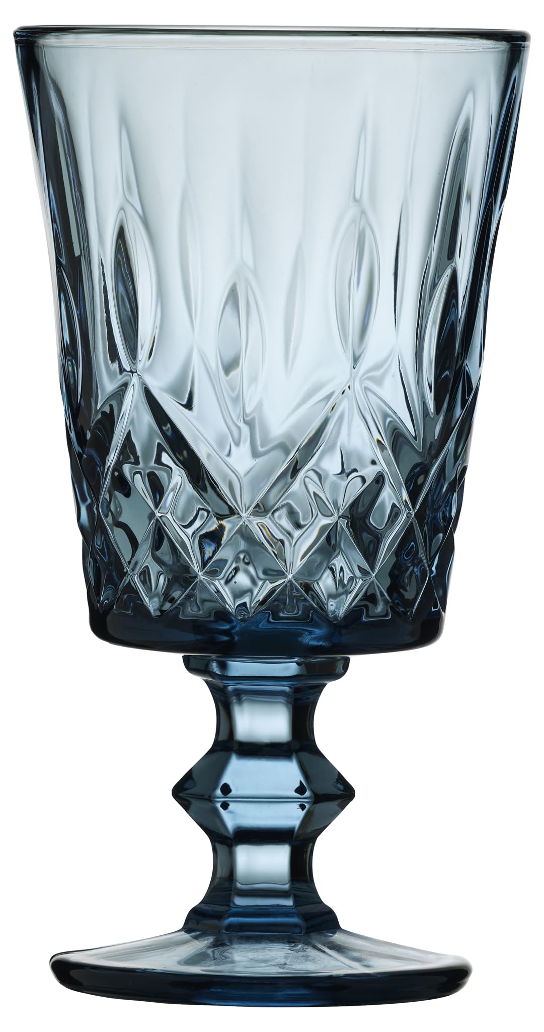 Lyngby Glas Sorrento Şarap Kadehi 29 cl 4 Adet Mavi