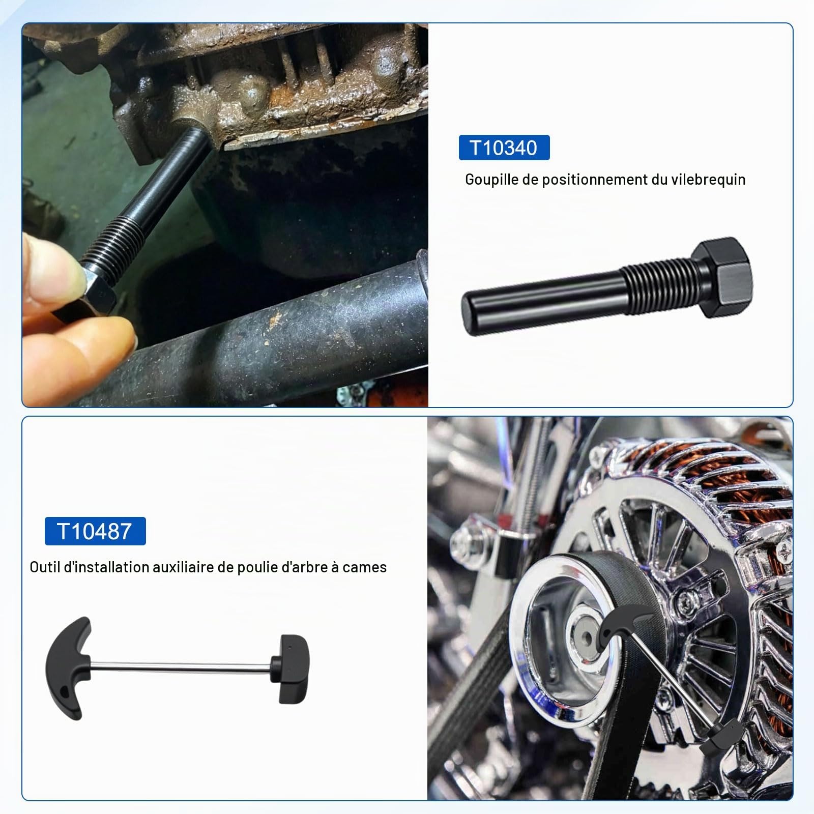 Taille à Dents Kit D'outils pour EA211 Moteurs 1.0 1.2 1.4L TSI TFSI FSI