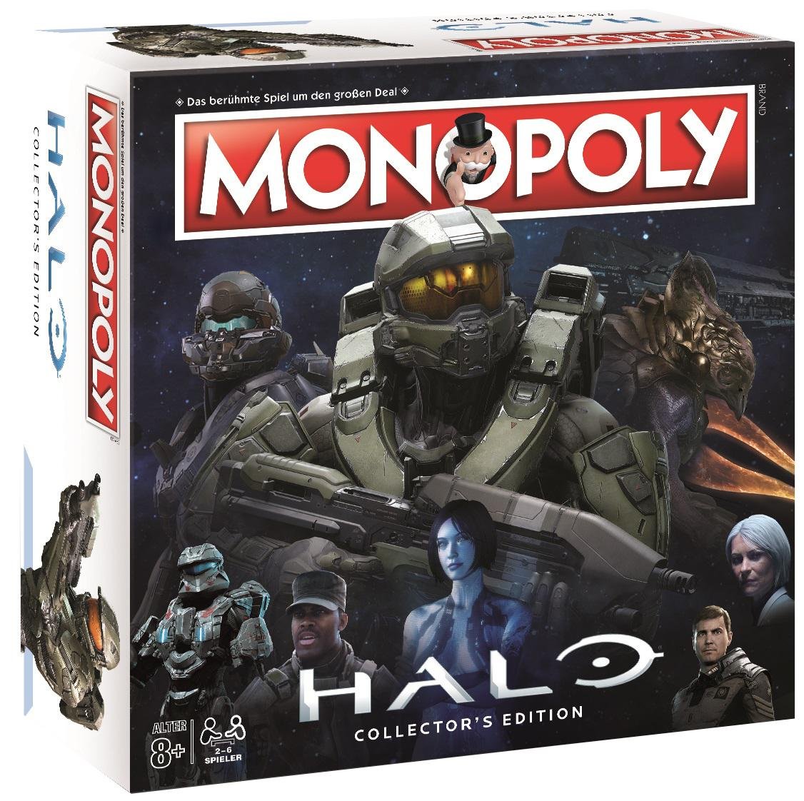 Monopoly Halo - der Ego-Shooter trifft auf das bekannte und beliebte Brettspiel! Gesellschaftsspiel, Familienspiel, Strategiespiel