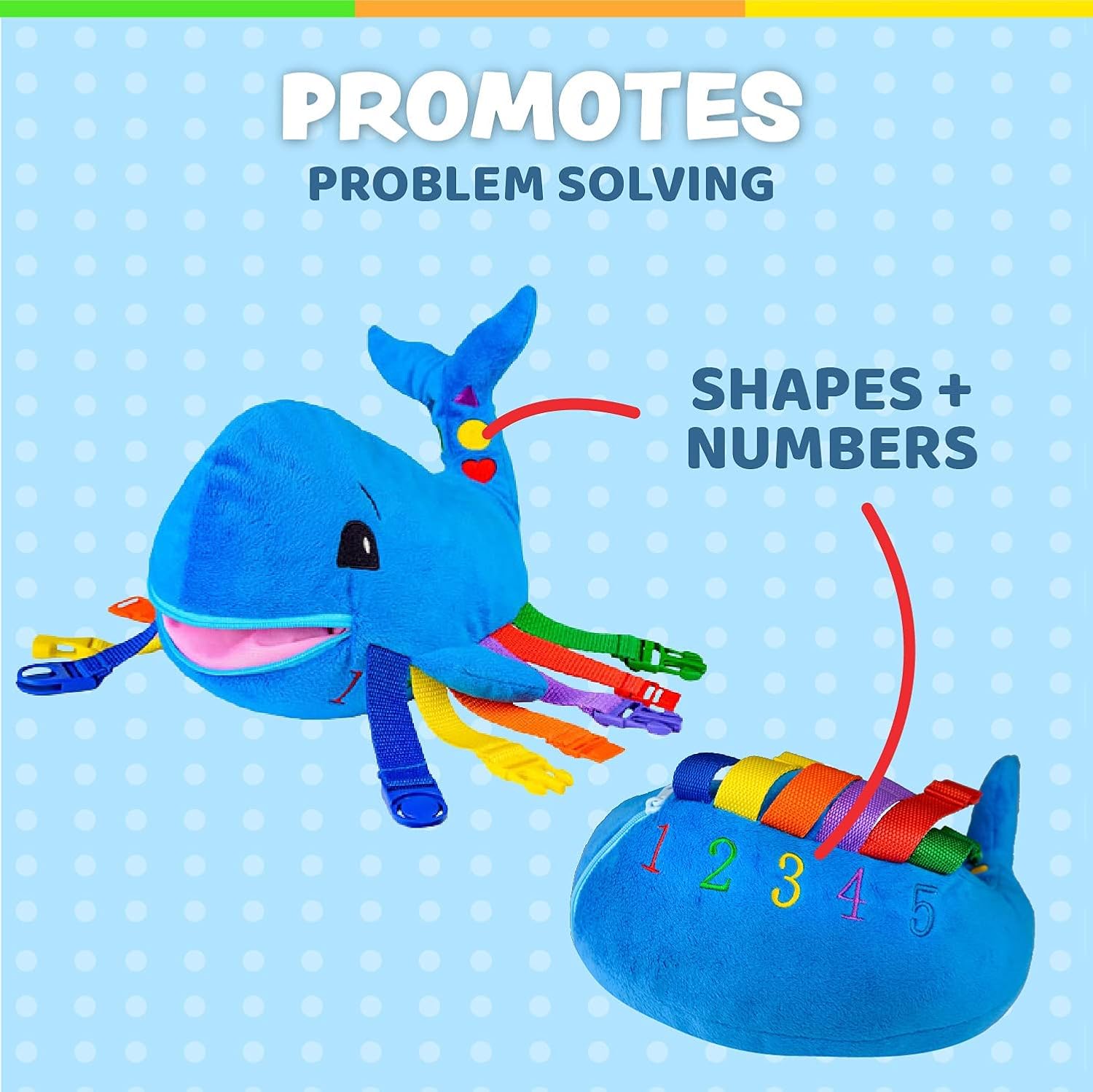 Buckle Toys - Blu Whale and Blizzard Penguin Ocean Buddies Bundle image 5