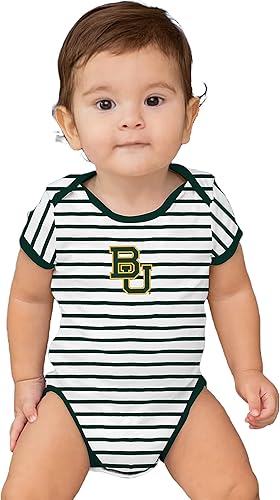 Miniatura 11 de Two Feet Ahead Striped Baby Bodysuit Creeper Baby Boy Clothes for Newborn infants Sizes 0-3M 6M 12M