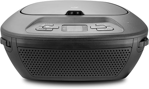 Miniatura 3 de GPX Portátil Bluetooth Boomboxreproductor de Cd, negro (BCB117B)