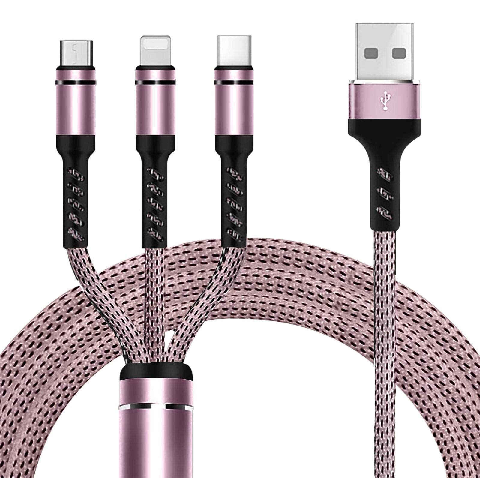 N4u Online In Nylon Braided Data Charger Cable Desertcart