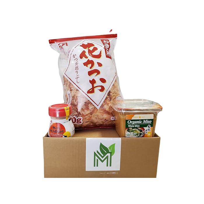 Buy Japanese Miso Soup Pack Hikari Organic Miso Paste, White, 17.6 oz, Kaneso Tokuyou