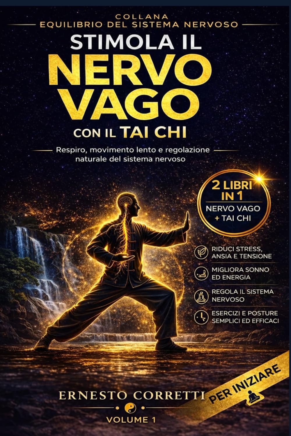STIMOLA IL NERVO VAGO CON IL TAI CHI: Respiro, movimento lento e regolazione naturale del sistema nervoso. (Equilibrio del Sistema Nervoso)