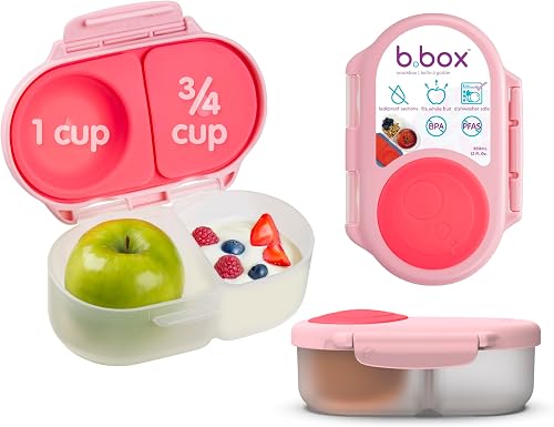 b.box Snack Box, Snack Containers for Kids, Kids Lunch Box, Toddler Snacks