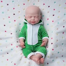 AISITE Full Silicone Baby Doll for Girls with Drink and Pee - 18" Realistic Reborn Baby Doll Silicone Full Body Baby Birthday Gift for 6+ Years